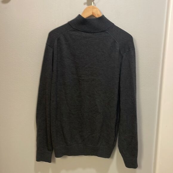 Nautica mens grey pullover sweater - Picture 4 of 7